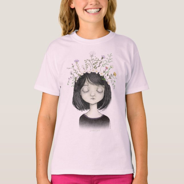 Camiseta del Chica del jardín (Anverso)