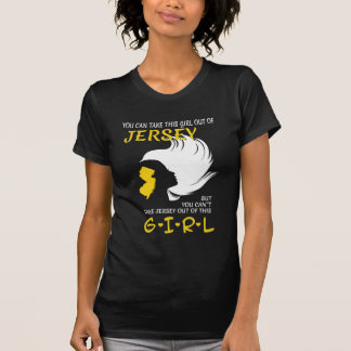 Camiseta del chica del jersey