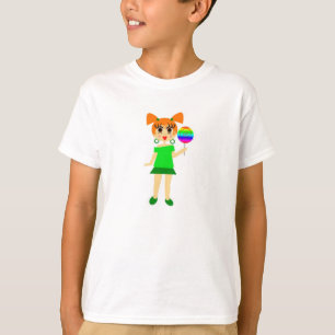 Camiseta del chica del Lollipop