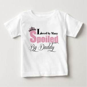 Camiseta del chica del papá (bebé)