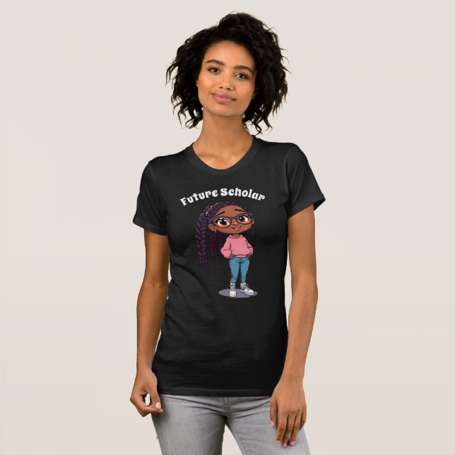 Camiseta del chica del personalizable (Anverso completo)