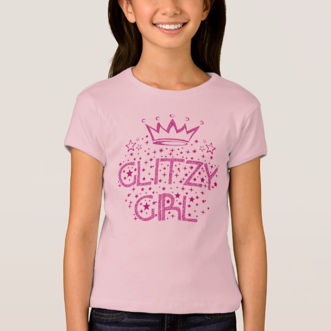 Camiseta del Chica Glitzy (Anverso)