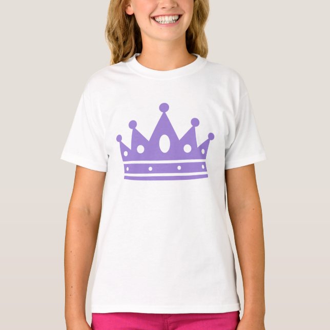 Camiseta del Chica Juvenil Princesa (Anverso)