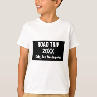 Camiseta del chico del viaje en grupo