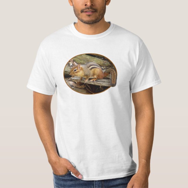 Camiseta del Chipmunk del este (Anverso)