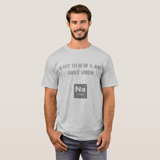 camiseta del chiste de la ciencia