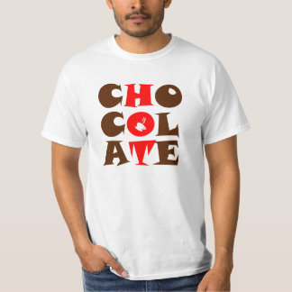 Camiseta del chocolate caliente