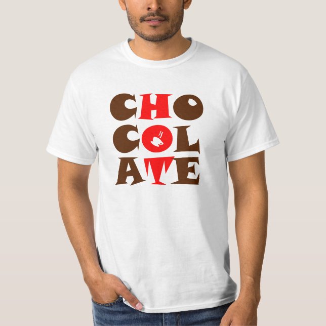 Camiseta del chocolate caliente (Anverso)