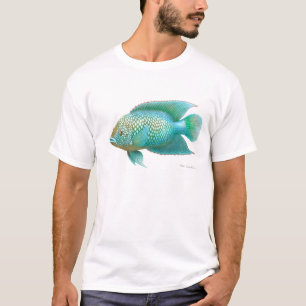 Camiseta del Cichlid de Jack Dempsey