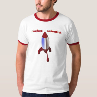 Camiseta del científico de Rocket para mostrar su