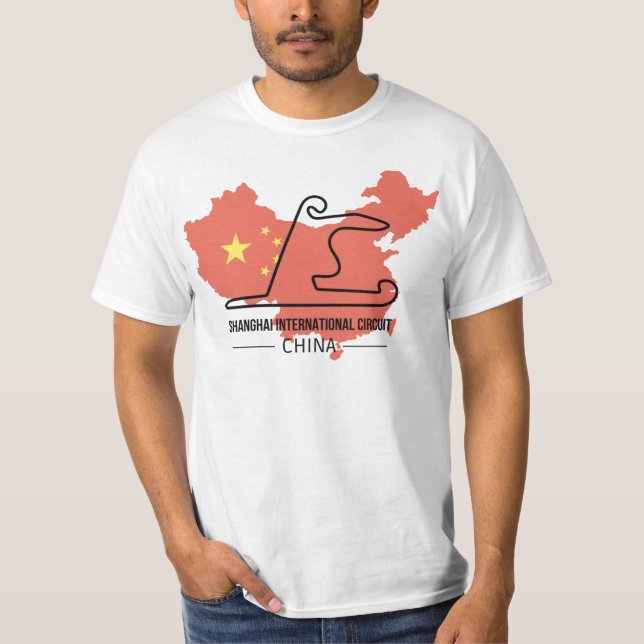 Camiseta del Circuito Internacional de Shanghai de (Anverso)