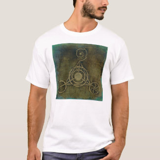 camiseta del círculo de la cosecha