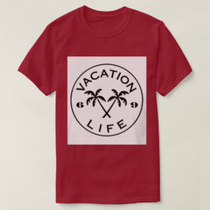 Camiseta del círculo de las vacaciones