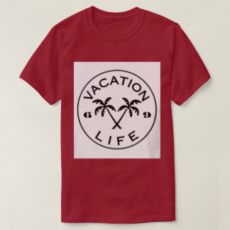 Camiseta del círculo de las vacaciones