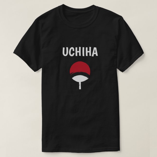 camiseta del clan uchiha (Diseño del anverso)