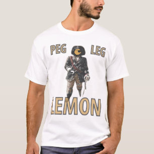 Camiseta del Clavija-Pierna-Limón