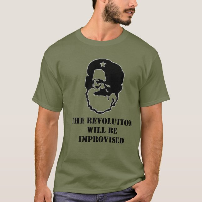 Camiseta Del Close - la revolución será improvisada (Anverso)