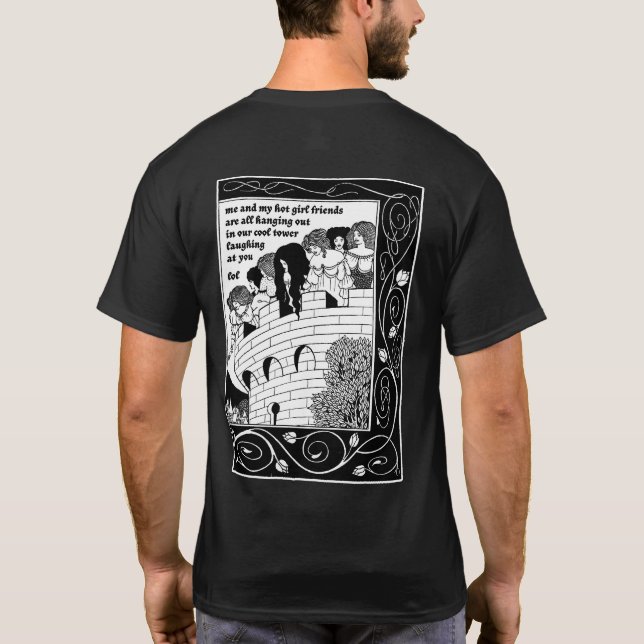 Camiseta del club de Chica caliente (Reverso)