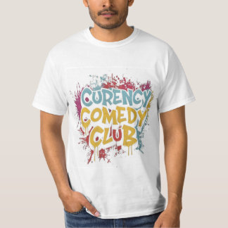 Camiseta del club de comedia de divisas