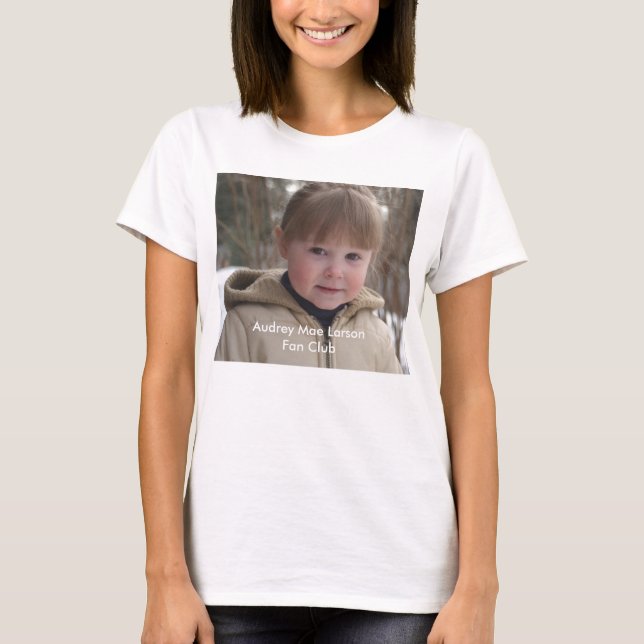 Camiseta del club de fans de Audrey (para mujer) (Anverso)
