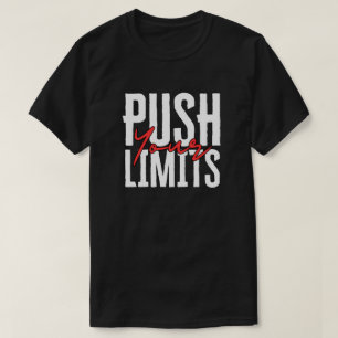 Camiseta del Club de Fitness Push Your Limits