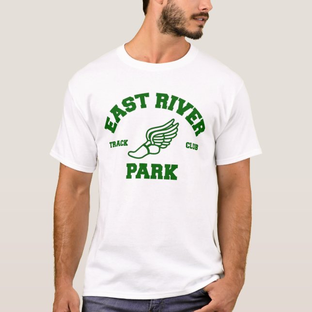 Camiseta del club de la pista del parque de East (Anverso)