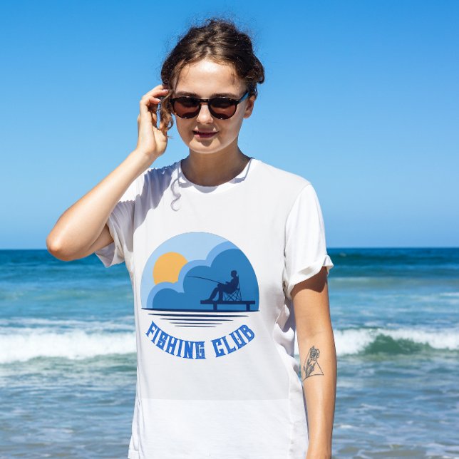 Camiseta del Club de Pesca Blue Sky (Subido por el creador)