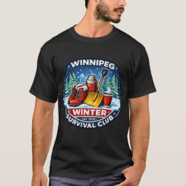 Camiseta del Club de Supervivencia de Invierno de 