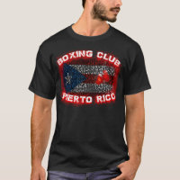Camiseta del club del boxeo de Puerto Rico