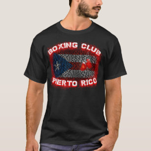 Camiseta del club del boxeo de Puerto Rico