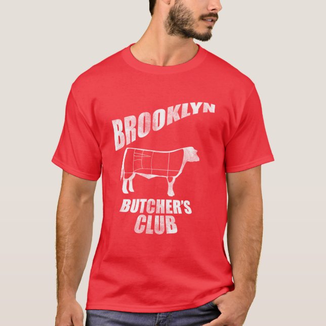 Camiseta del club del carnicero de Brooklyn (Anverso)