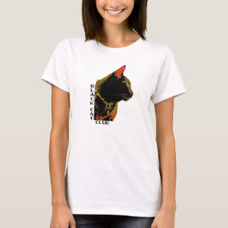 Camiseta del club del gato negro