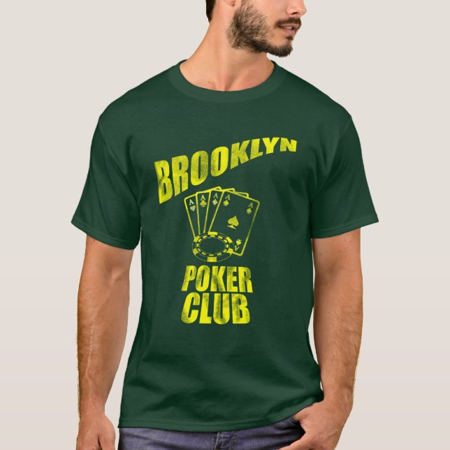 Camiseta del club del póker de Brooklyn (Anverso)