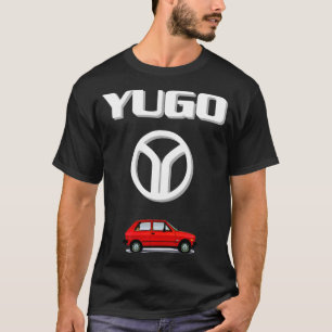 Camiseta del coche con logotipo de Yugo