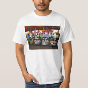Camiseta del coche de parachoques de Dodgem del