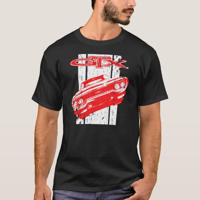 Camiseta del coche de Plymouth GTX (Anverso)