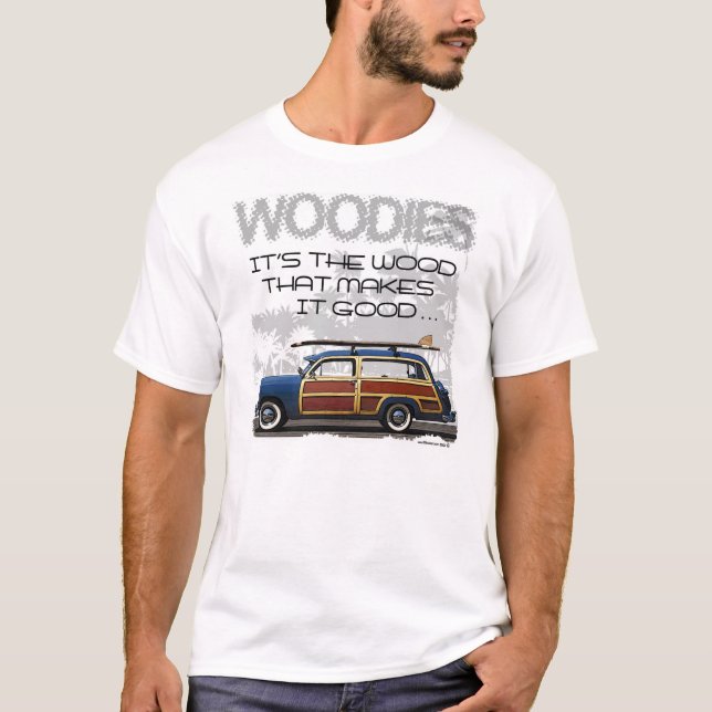 Camiseta del coche de Woodies (Anverso)