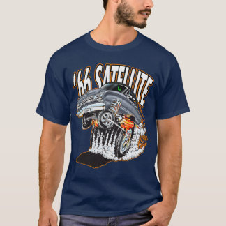 Camiseta del coche del músculo de 1966 satélites