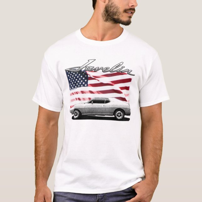 Camiseta del coche del músculo de la jabalina AMX (Anverso)