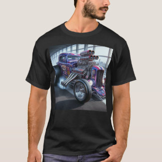 Camiseta del coche del personalizado Classic Drags