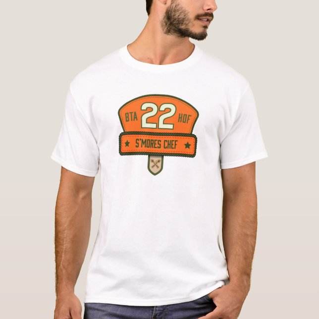 Camiseta del cocinero de BTA HOF22 S'mores (Anverso)