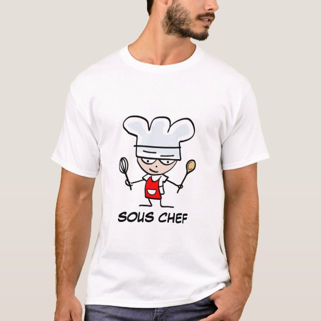 Camiseta del cocinero de Sous (Anverso)
