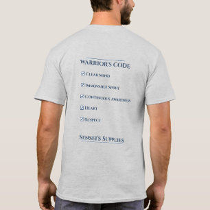 Camiseta del Código del Guerrero