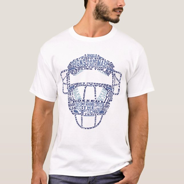 Camiseta del colector del béisbol de la impresión (Anverso)