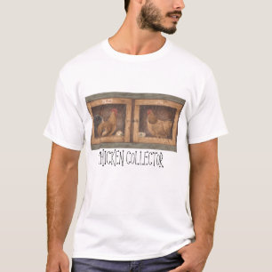 CAMISETA DEL COLECTOR DEL POLLO