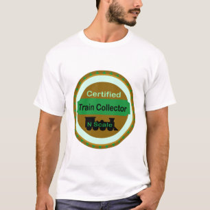 Camiseta del colector del tren de la escala de N