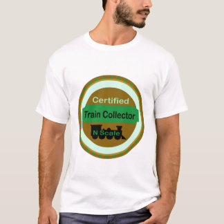 Camiseta del colector del tren de la escala de N