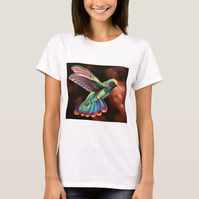 Camiseta del colibrí 2 (Anverso)