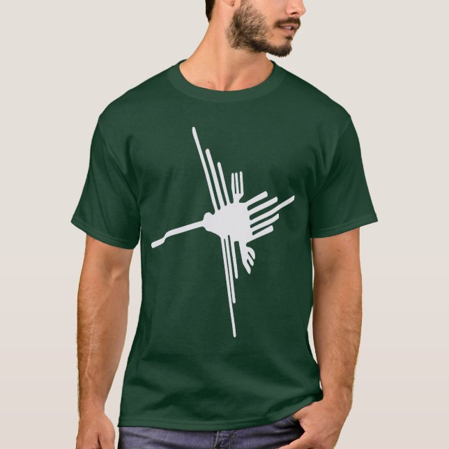 Camiseta del colibrí de Nazca (Anverso)