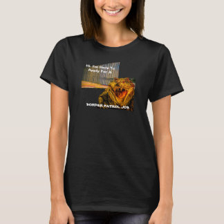 Camiseta del coligador de patrulla fronteriza